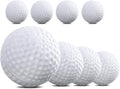 10Pcs Golf Balls Practice Golf Balls Plastic Balls Indoor Outdoor Golf Training Aids