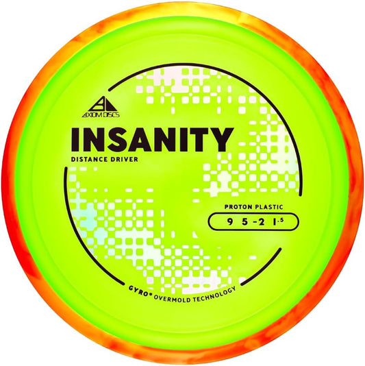 Proton Insanity Disc Golf Distance Driver (165-170G / Colors May Vary)