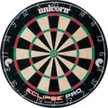 Eclipse Pro & Ultra Championship Edition Bristle Steel Tip Dartboards - Ultra-Slim Wire, Staple-Free Bullseye-Increased Target Area, Premium Self-Healing Sisal, High-Vis Rotatable Number Ring